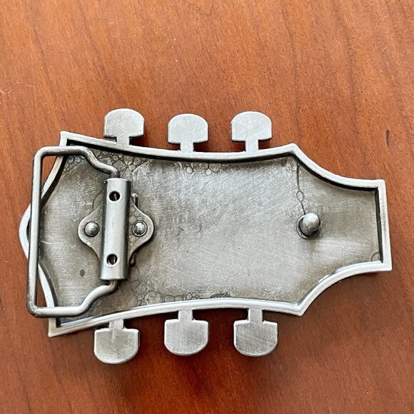 Acoustic Guitar Headstock Belt Buckle #1481 - Picture 8 of 13